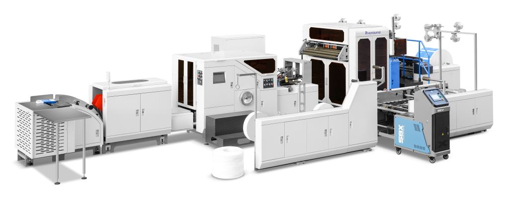 FULL AUTOMATIC PAPER BAG MAKING MACHINE