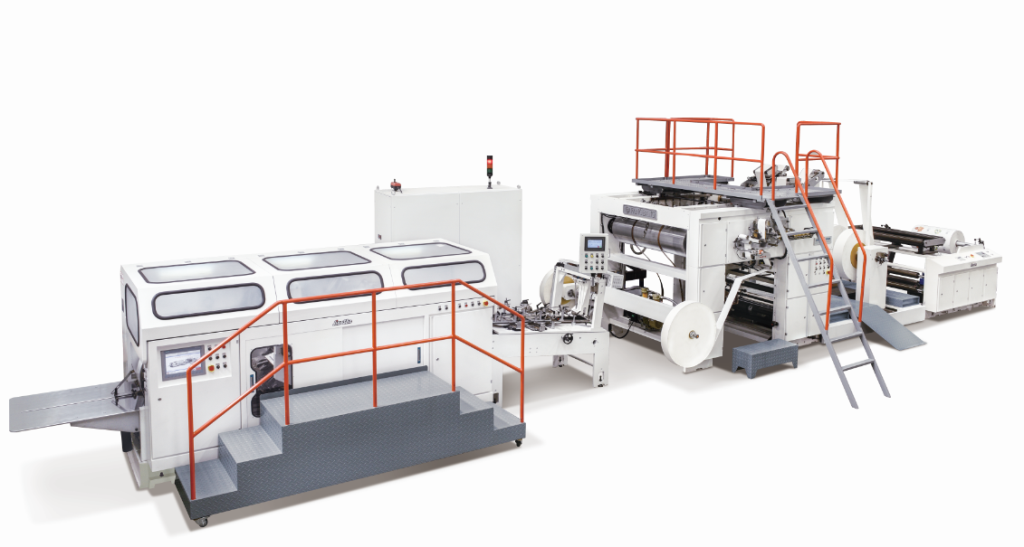 FULLY AUTO ROLL-FED SQUARE BOTTOMPAPER BAG MACHINE (FULL-SERVO)