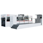 AUTOMATIC FLAT-BED DIE CUTTING AND FOIL STAMPING MACHINE
