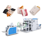 V BOTTOM PAPER BAG MACHINE WITH 2 COLOR PRINTING