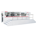 AUTOMATIC FLAT-BED DIE CUTTING AND FOIL STAMPING MACHINE
