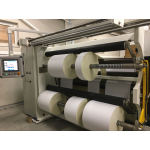 ADHESIVE LABEL SLITTER