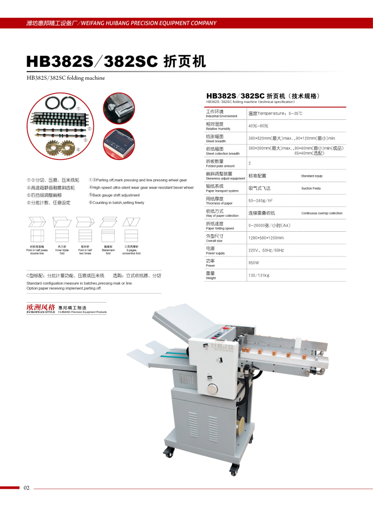 FOLDING MACHINE