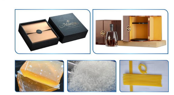 GIFT BOX ASSEMBLY HOT MELT ADHESIVE