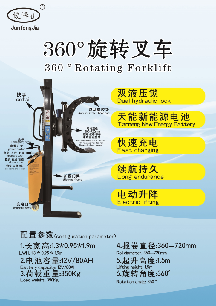 360°ROTATING FORKLIFT