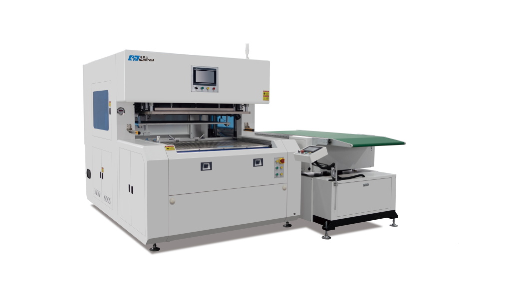 KYD-1080A AUTOMATIC TWO FUNCTIONS WHOLE BLANKING&ROW STRIPPING MACHINE