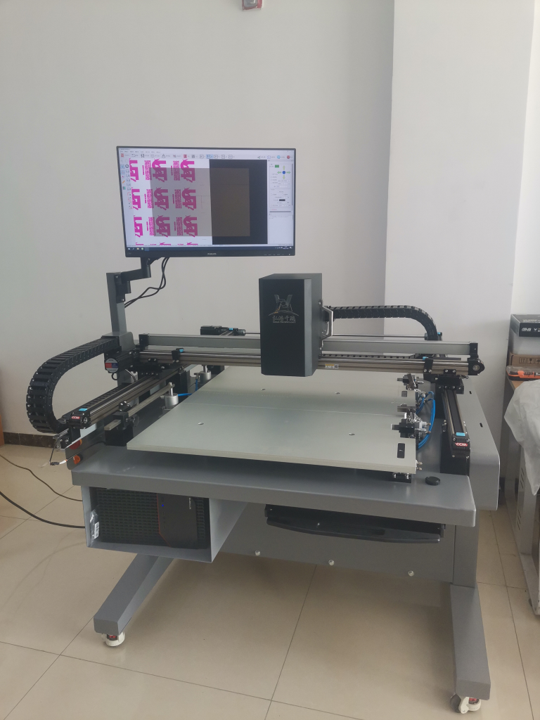 Hot-stamping positioning device