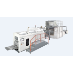 DUAL-LAYER FULLY AUTO ROLL-FED SQUARE BOTTOM PAPER BAG MACHINE WITH FLAT HANDLE