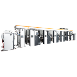 FULL UV SECONDARY OVERPRINTING FLEXOGRAPHIC PRINTING MACHINE