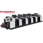 UNIT TYPE FULL SERVO FLEXOGRAPHIC PRIN...