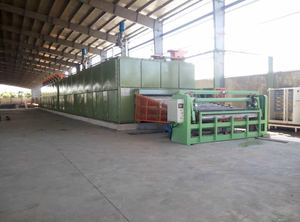 ROLLER VENEER DRYER