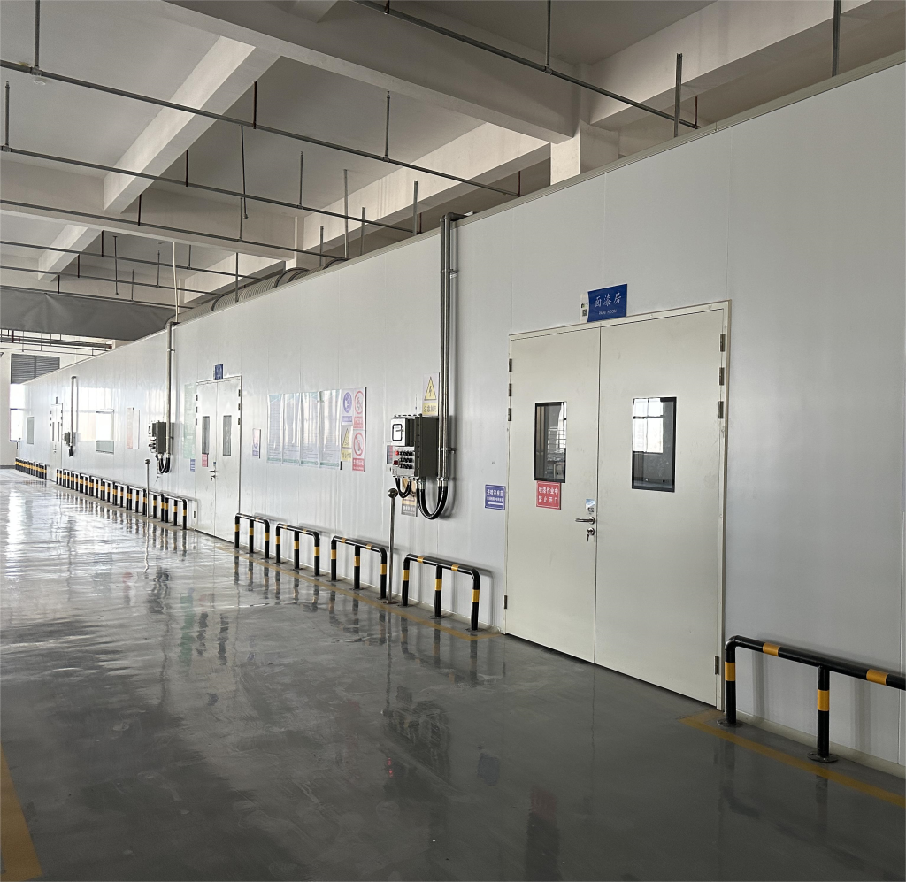 SPRAY BOOTH, SPRAY PURIFICATION ROOM;