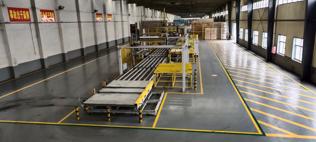 INTELLIGENT PACKAGING SYSTEM FOR MANMADE BOARD.