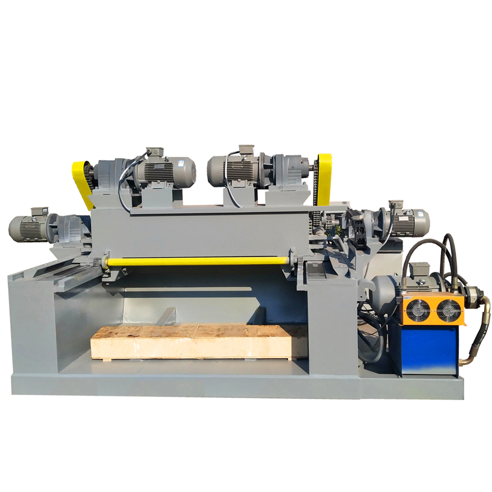 LOG DEBARKER AND RUNDING MACHINE