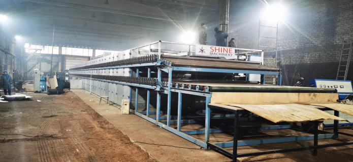 2 DECK ROLLER VENEER DRYER