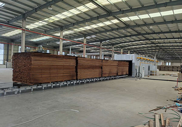 WOOD HIGH-TEMPERATURE CARBONIZATION EQUIPMENT