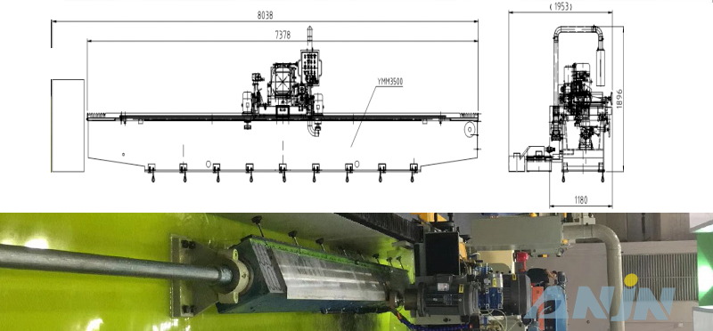 STRAIGHT KNIFE BLADE GRINDING MACHINE