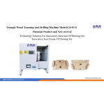 TRIANGLE WOOD TENONING AND DRILLING MACHINE MODEL:GS-03-Z