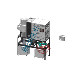 COMPOSITE TWO-STAGE  SEPARATING AND FILTERING VACUUM CLEANER