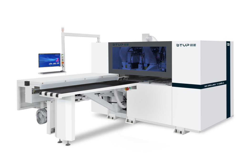 CNC six-sided drilling and milling machining center