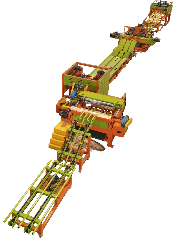 VENEER PEELING PRODUCTION LINE