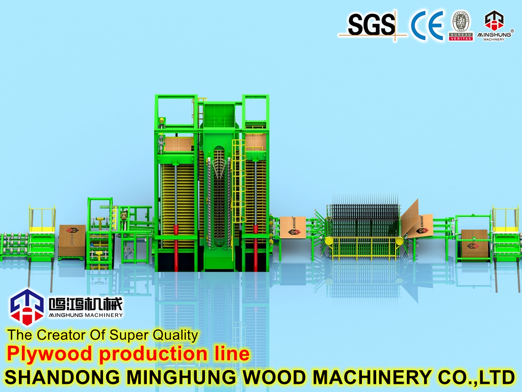 FULL AUTOMATIC PLYWOOD PRODUCTION LINE
