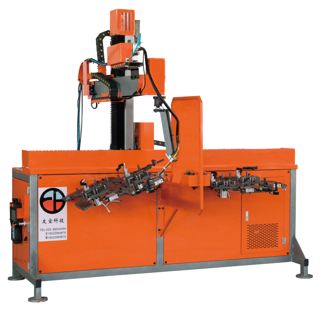MULTI DIMENSIONAL WELDING ROBOT (TWO STATIONS)