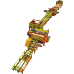 VENEER PEELING PRODUCTION LINE