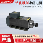 钻孔雕刻永磁同步电机