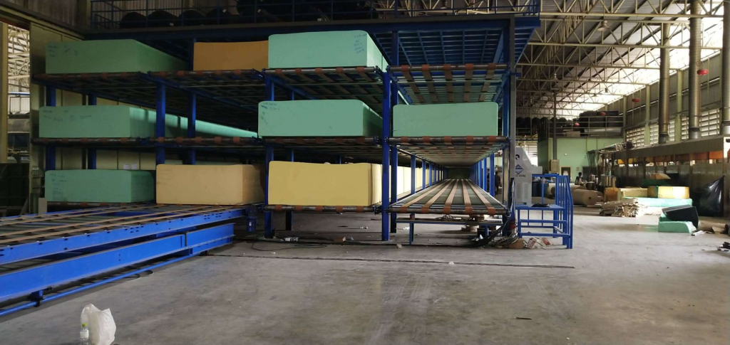FOAM STORAGE RACK SYSTEM