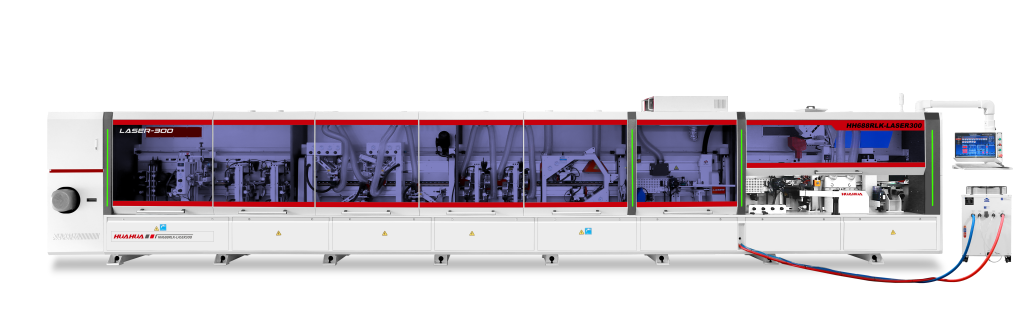 HIGH-SPEED LINEAR LASER EDGE BANDING MACHINE