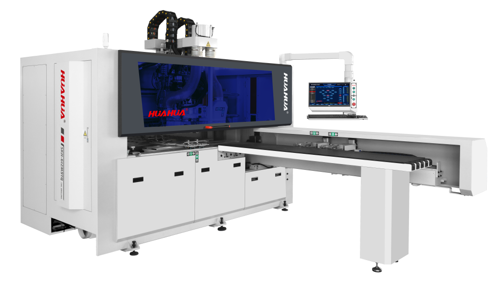 AUTOMATIC SIX SIDES CNC DRILLING MACHINE (WITH 9 ATC TOOL MAGAZINE )