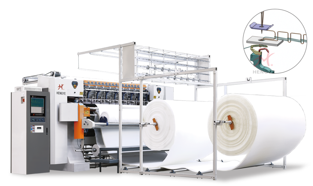 COMPUTERIZED CHAIN STITCH MULTI-NEEDLE QUILTING MACHINE HY-W-BSJ-3