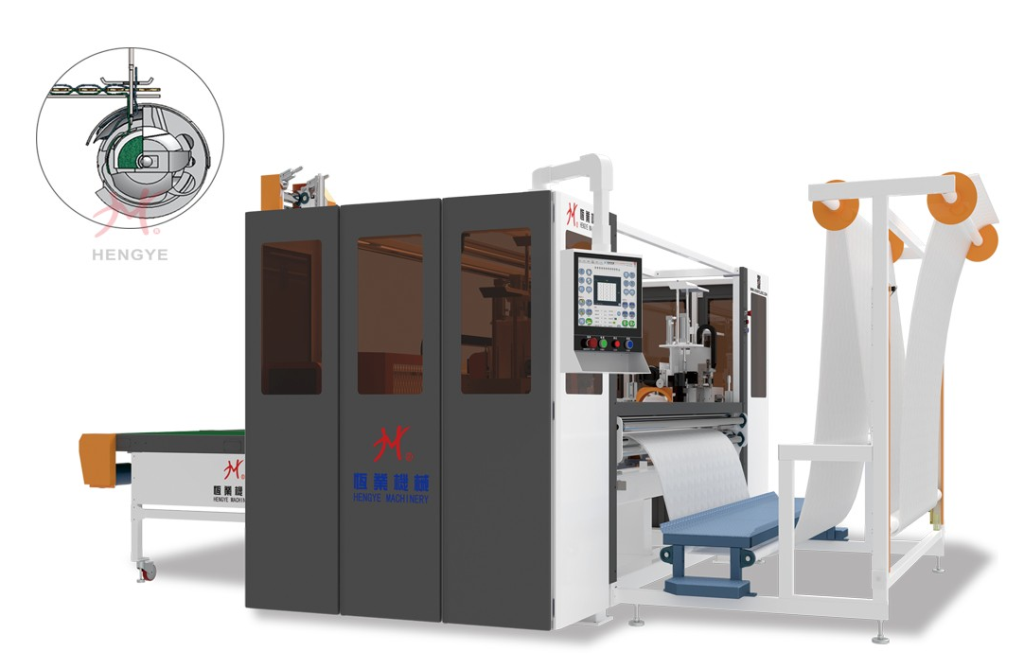 FOUR SIDES HEMMING AND CUTTING MACHINE HY-FQ-2