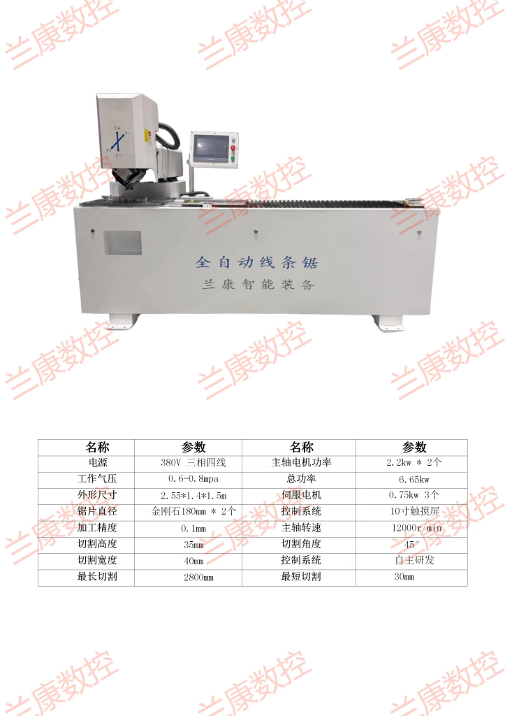 Fully automatic wire saw