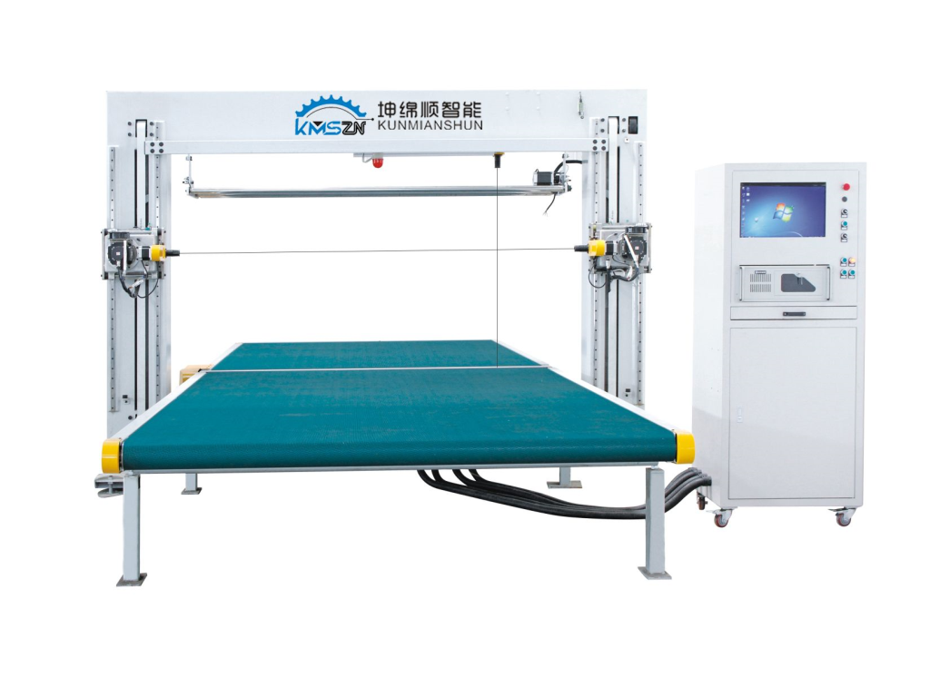 CNC VIBRATING BLADE SPONGE CUTTING MACHINE